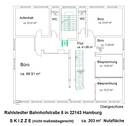 Skizze - Büro in Hamburg zur Miete