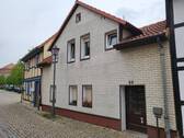 Frontansicht - Einfamilienhaus (Mittelreihenhaus) in Fachwerkbauweise