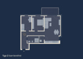 Grundriss (rollstuhlgerecht) - Etagenwohnung mit 93,30 m² in Wolfenbüttel zum Kaufen