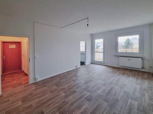 Wohn- und Schlafbereich - 1 Zimmer Etagenwohnung zur Miete in Dresden