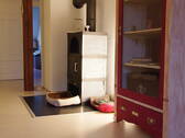 Ofen im Wohn- und Essbereich - 