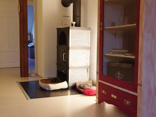 Ofen im Wohn- und Essbereich - 