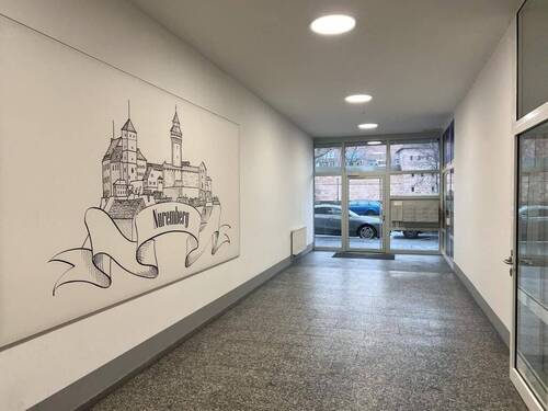 Eingangsbereich EG - 1 Zimmer Büro zur Miete in Nürnberg