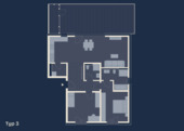 Grundriss Typ 3 - 