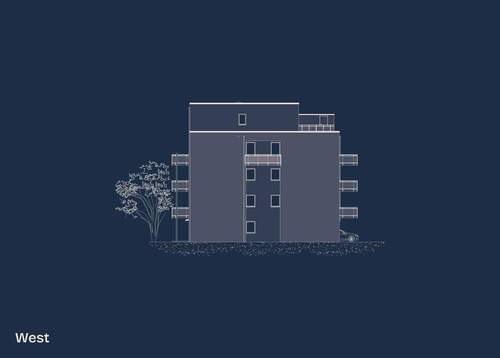 Ansicht West - 
