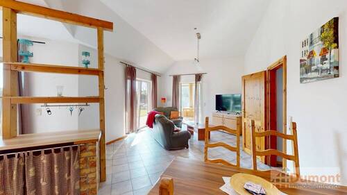 Wohnbereich der 95 qm Einheit - 