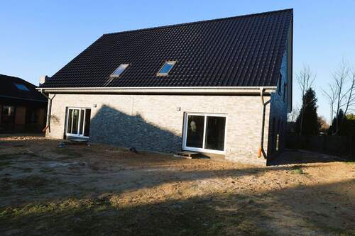 Terrassenansicht - Doppelhaushälfte mit 130,00 m&sup2; in Dassendorf zum Kaufen