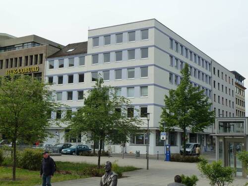 Ansicht Gebäude - Nähe Bahnhof: Preiswerte Büroflächen in Zentraler Lage