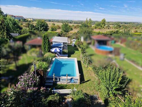 Garten - Reihenmittelhaus mit 136,00 m&sup2; in Halle (Saale) zum Kaufen