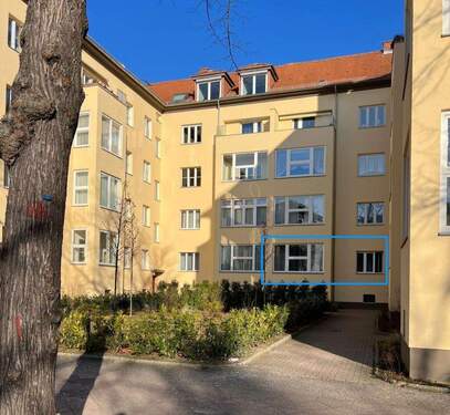 Ansicht mit Markierung - 3 Zimmer Etagenwohnung zur Miete in Berlin