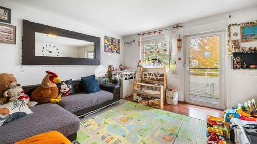 Wohnzimmer 1 - Etagenwohnung mit 56,30 m&sup2; in Ludwigsburg zum Kaufen