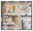 Grundriss-Einfamilienhaus-Flair-134-Erdgeschoss-grosser-HAR-Hauswirtschaftsraum - 