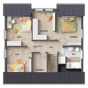 Grundriss-Einfamilienhaus-Flair-134-Dachgeschoss-mit-Ankleide - 