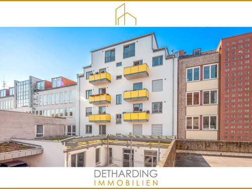 Bild 1 - Gut geschnittene 3-Zimmer-Wohnung mit Balkon zum Innenhof