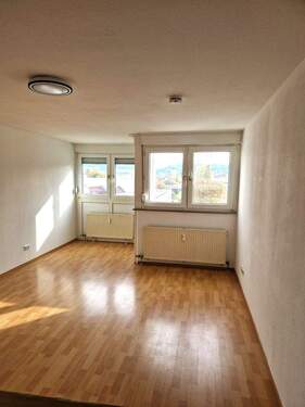 Wohn- und Schlafbereich 1 - leerstehende 1-Zimmer-Wohnung Provisionsfrei