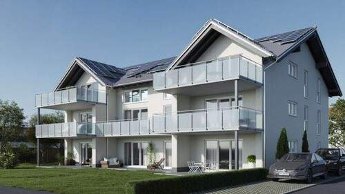 Südseite - Da wohnen,wo andere Urlaub machen Stötten am Auerberg