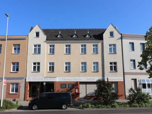 Bild 2 Wohn- und Geschäftshaus Straßenansicht - 1 Zimmer Gewerbeobjekt (Büro, Produktion, Verkauf) zum Kaufen in Cottbus