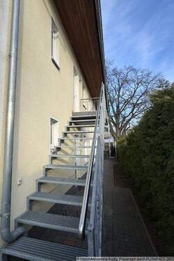 Treppenaufgang zur Ferienwohnung Poel - Etagenwohnung mit 55,60 m&sup2; in Zinnowitz zum Kaufen