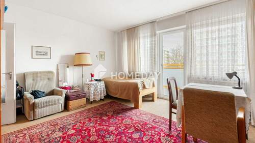 Wohnzimmer 1 - Etagenwohnung mit 37,70 m&sup2; in Mainz zum Kaufen