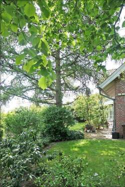 Garten mit Busch- und Baumbestand - 