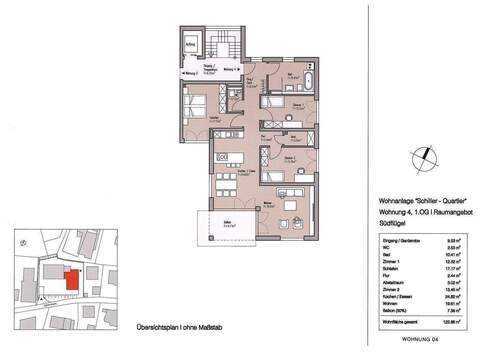 Wohnung 04 im 1. Obergeschoss - 