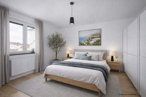 So könnte es aussehen KI generiert - Etagenwohnung mit 85,40 m&sup2; in Pforzheim zum Kaufen