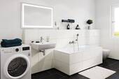 Visualisierung Badezimmer - 2 Zimmer Etagenwohnung zur Miete in Kitzscher