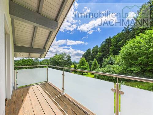 Hauptwohnung Balkon bei Schlafen im OG mit Westausrichtung - 