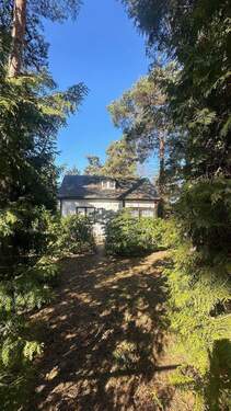 Ansicht Abriss Gartenbungalow - Grundstück zum Kaufen in Hoppegarten OT Waldesruh