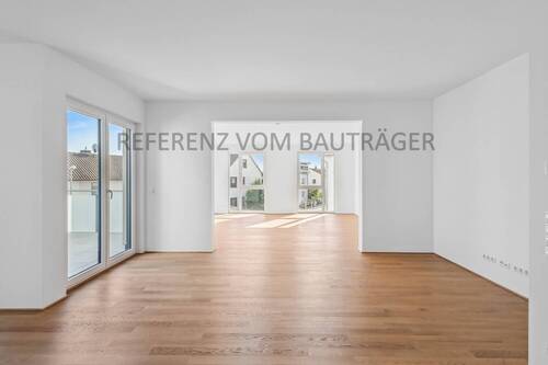 Referenz vom Bauträger - Moderne 3-Zimmerwohnung mit Balkon