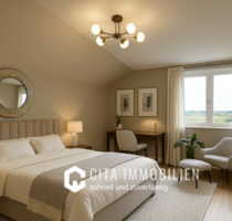 2,5-Zimmer-Dachgeschosswohnung mit Einbauküche in ruhiger Lage von Altenstadt-Lindheim