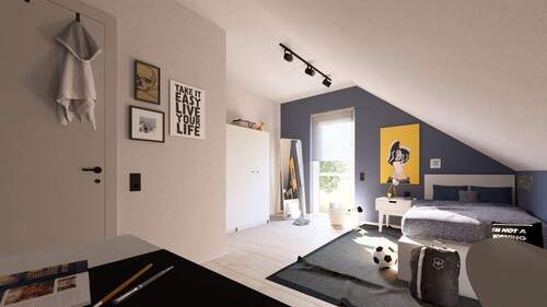 Stilvolles Jugendzimmer - 