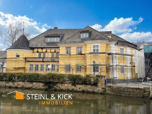 Außenansicht Gebäude - Moderne Büroflächen bis ca. 300 m² - Erstbezug nach Sanierung in der Amberger Altstadt
