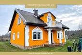 Titelbild Außenansicht - Idyllisches Haus mit traumhaftem Blick auf Naturwiesen am Stettiner Haff