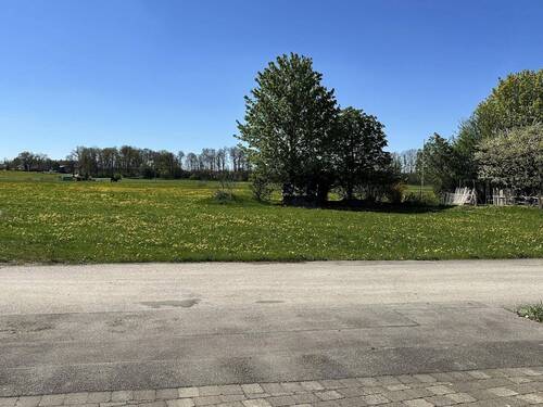 Ausblick vom Grundstück - 