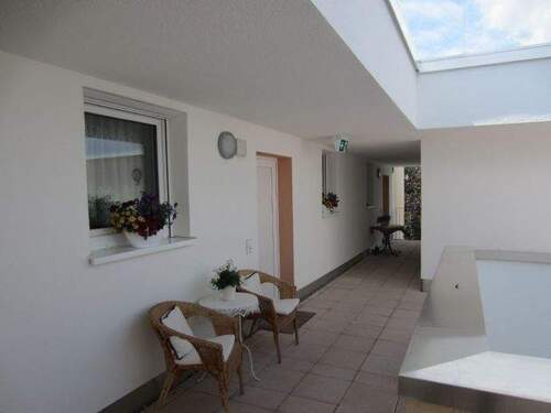 Laubengang vor Wohnung - 