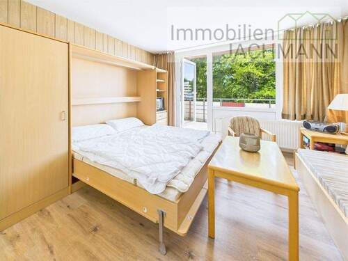 Klappbett im Wohnen - Etagenwohnung mit 53,00 m&sup2; in Sankt Englmar zum Kaufen