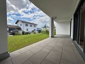 Terrasse.jpg - 2-Zimmer-Neubauwohnung (2) mit Garten am Frohnauer Weiher