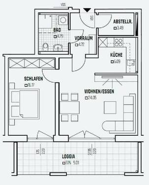 Wohnung 2 - 