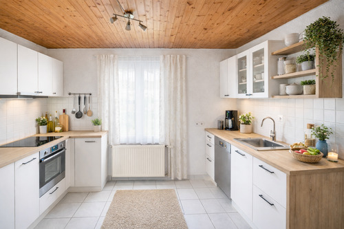 Küche Visualisierung - 1 Zimmer Mehrfamilienhaus, Wohnhaus in Bogel