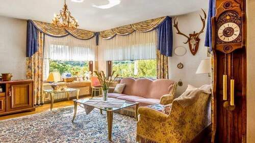 Wohnzimmer OG - 1 Zimmer Mehrfamilienhaus, Wohnhaus zum Kaufen in Eberbach