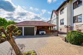 Doppelgarage und Carport - 