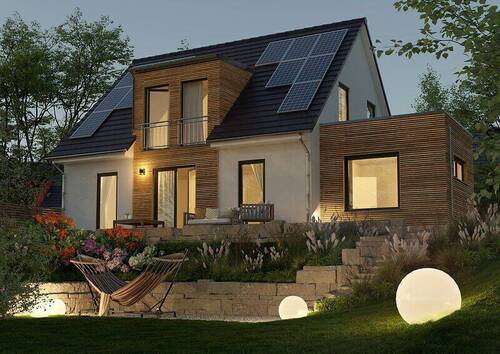 Flair-Gartenansicht - 5 Zimmer Einfamilienhaus in Langelsheim