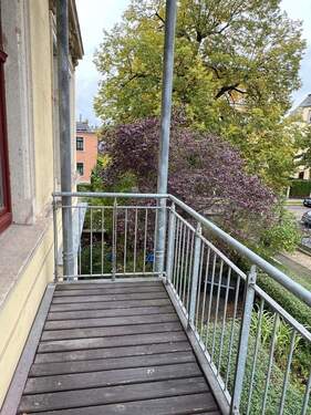 Balkon - 2 Zimmer Etagenwohnung zur Miete in Dresden