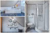 mit Dusche und Wanne - 