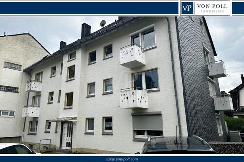 Frontansicht - Helle 2-Zimmer-Erdgeschosswohnung in zentraler und ruhiger Lage