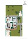 Grundriss Garten - 