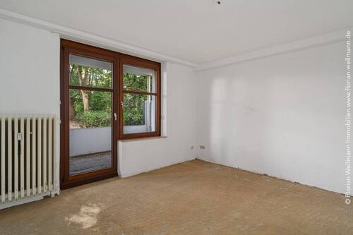 Schlafzimmer (16,78m²) vom Wohn- / Esszimmer aus erreichbar, ... - Etagenwohnung mit 93,30 m&sup2; in Bremen zum Kaufen