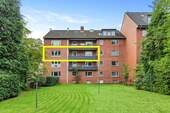 Haus Rückseite - 2 Zimmer Etagenwohnung zum Kaufen in Hamburg / Horn
