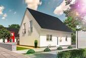 Flair 125 - Straßenansicht - Einfamilienhaus mit 136,00 m² in Dienstedt zum Kaufen